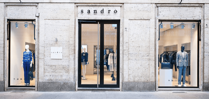 Sandro releva a Trussardi en Paseo de Gracia y alcanza diez tiendas en España